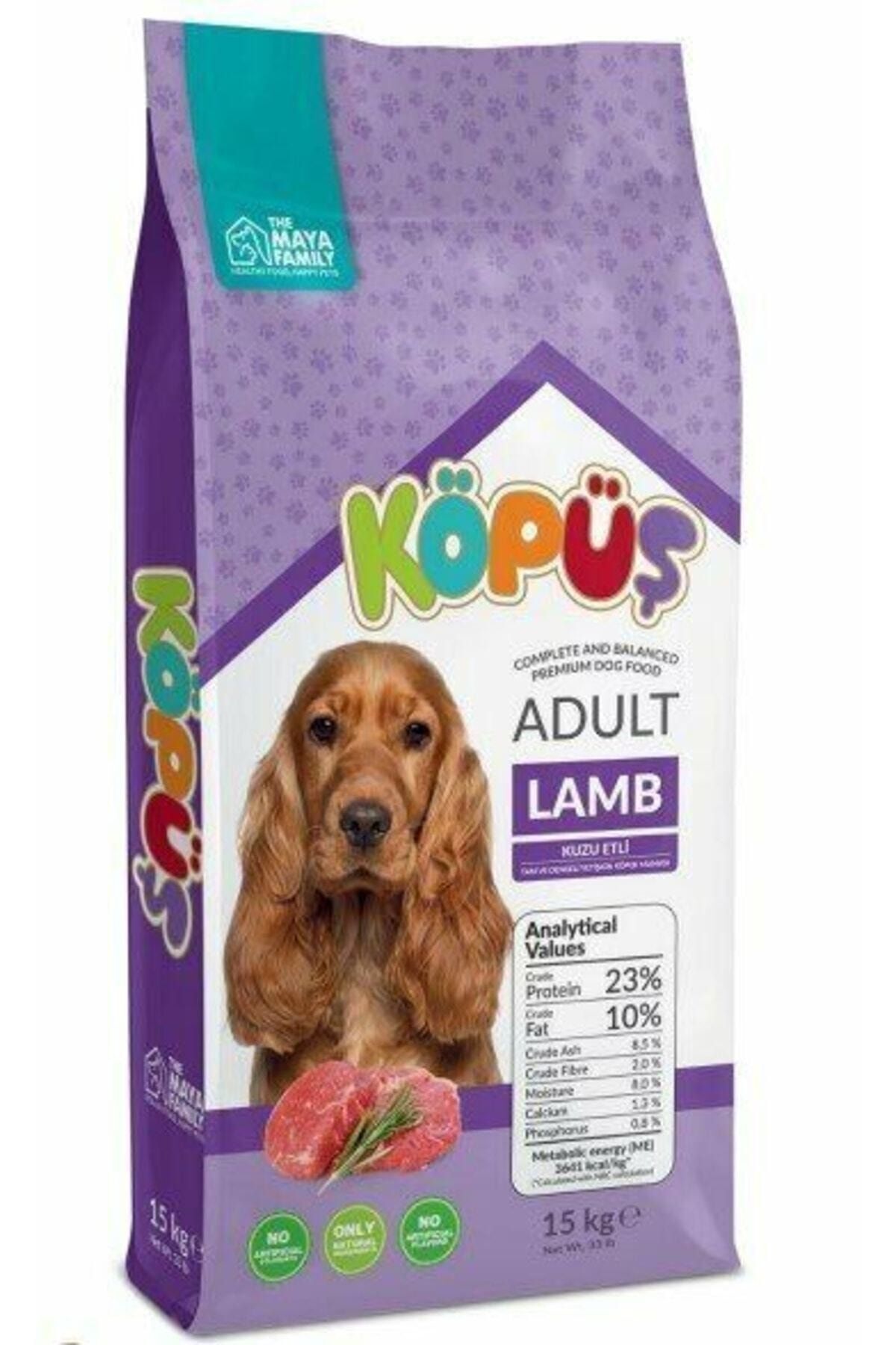 Yetişkin Köpek Maması Kuzu Etli 15 KG