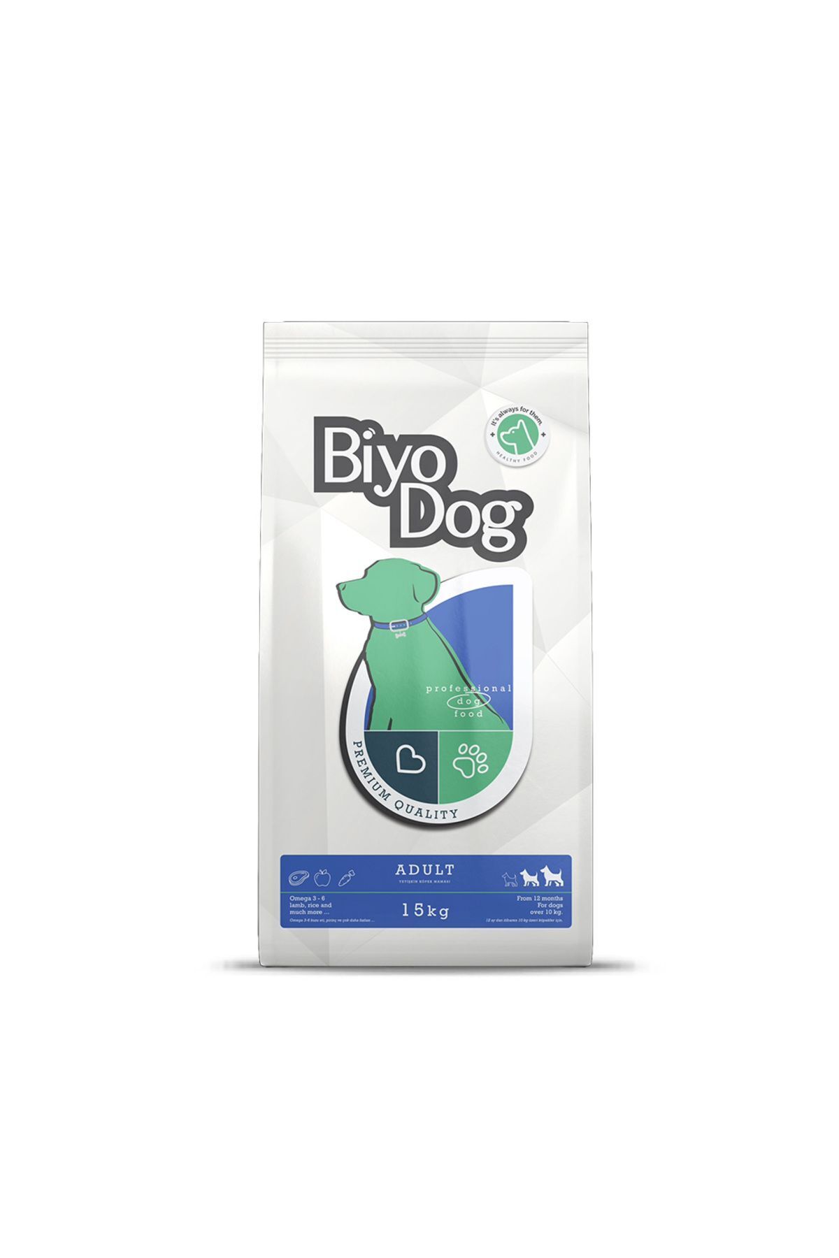 Kuzu Etli Yetişkin Köpek Maması Eco 15 kg