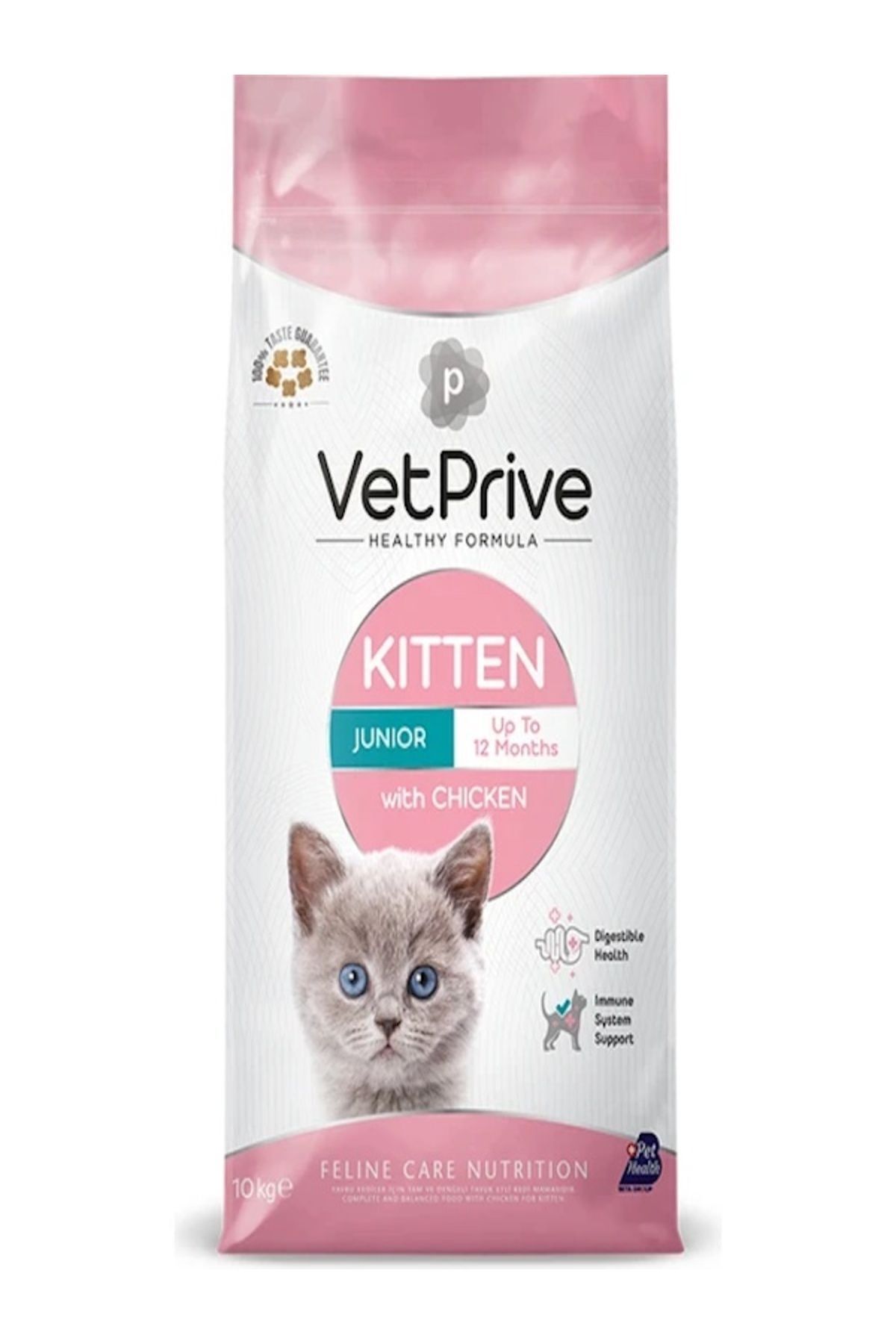 Vet Prive Yavru Kedi Maması Tavuklu 10 Kg