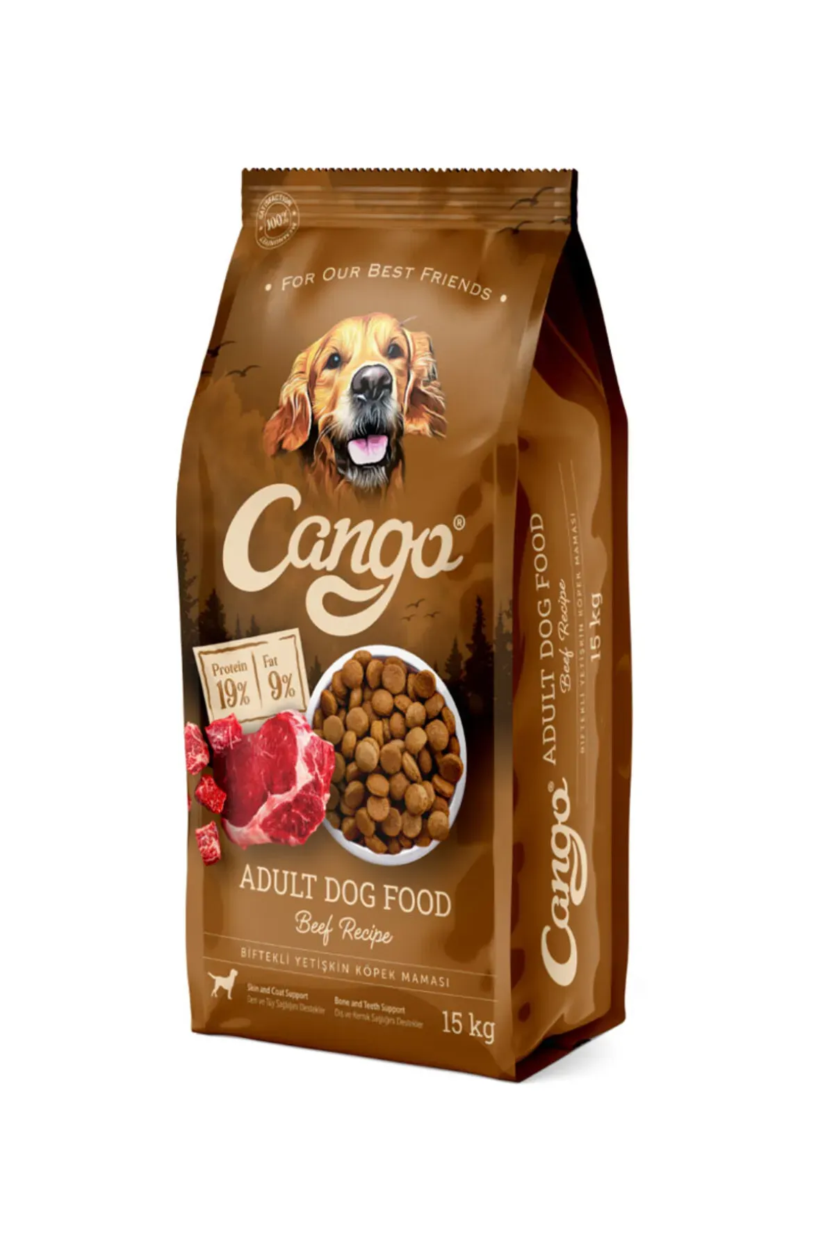 Cango Yetişkin Köpek Maması Etli 15kg