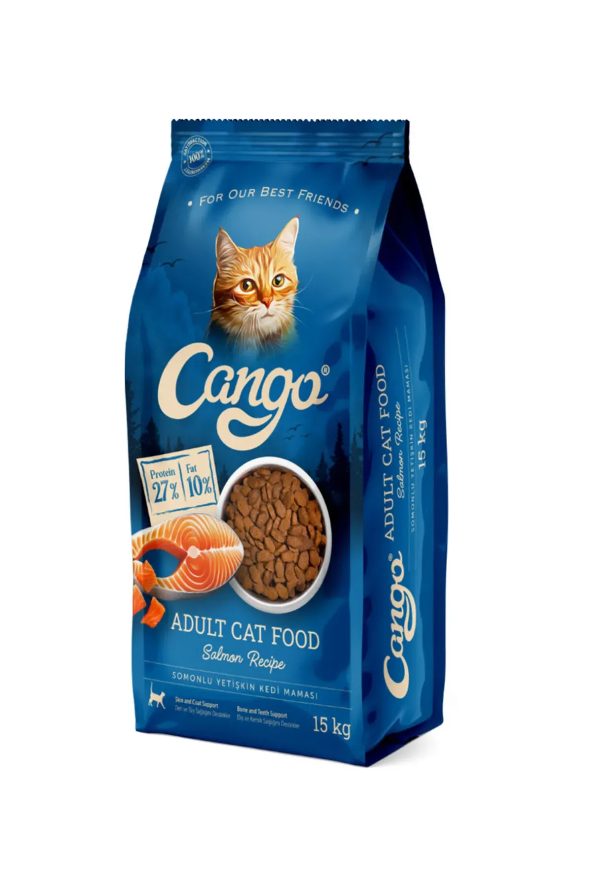 Cango Yetişkin Kedi Maması Somonlu 15kg