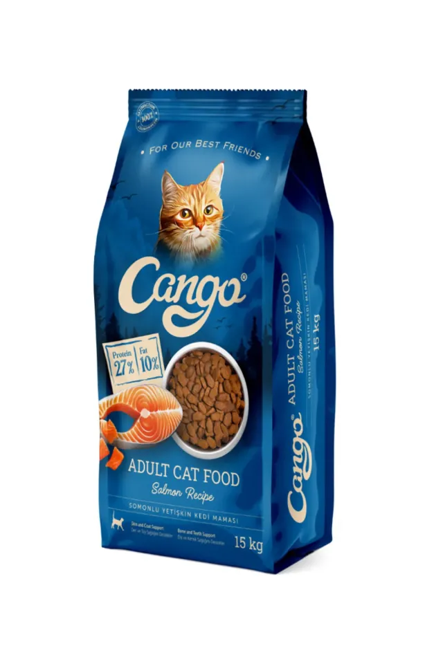 Cango Yetişkin Kedi Maması Somonlu 15kg